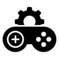 console management Icon. User interface Vector Illustration, As a Simple Vector Sign and Trendy Symbol in Line Art Style, for