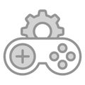 console management Icon. User interface Vector Illustration, As a Simple Vector Sign and Trendy Symbol in Line Art Style, for