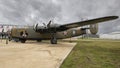 Consolidated B-24 Liberator named Diamond Lil on display at Dallas Executive Airport.
