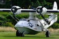 Consolidated Catalina PBY second world war amphibian and reconaisance bomber. American aircraft.