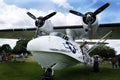 Consolidated Catalina PBY second world war amphibian and reconaisance bomber. American aircraft.