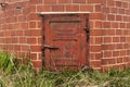 Consolidated Chimney Company Door and Red Brick