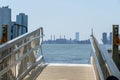 Consolidated Edison Power Plant in Manhattan from the East River, New York Royalty Free Stock Photo