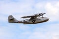 Consolidated PBY Catalina in Dutch Navy colors flying at the Royal Netherlands Air Force Days in Gilze-Rijen. The Netherlands -