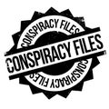 Conspiracy Files rubber stamp