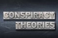 Conspiracy theories den Royalty Free Stock Photo