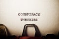 Conspiracy theories phrase