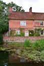 Constable`s Flatford Mill, Suffolk, UK Royalty Free Stock Photo