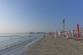 Constanta beach view, Romania, Balkans, Europe Royalty Free Stock Photo