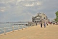 Constanta Casino seafront, Romania. Royalty Free Stock Photo