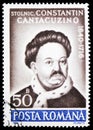 Constantin Cantacuzino (1640-1716) chronicler, Cultural Anniversaries serie, circa 1990