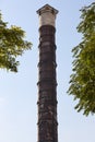 Constantine column monument in Istanbul city center. Bizantine empire. Turkey Royalty Free Stock Photo