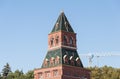 Constantine and Helen Tower of Moscow Kremlin, built in 1490, Russia Royalty Free Stock Photo