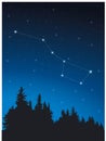 Constellation Big Dipper Royalty Free Stock Photo