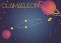 The constellation Chamaeleon