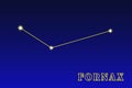 Constellation Fornax Royalty Free Stock Photo