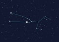Constellation Taurus Royalty Free Stock Photo