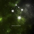 Constellation Virgo - zodiac Royalty Free Stock Photo