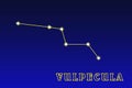 Constellation Vulpecula Royalty Free Stock Photo