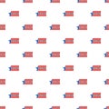 Constitution day we usa people pattern seamless vector