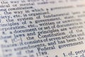 Constitution dictionary definition closeup II
