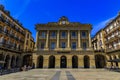 Constitution Square in old town San Sebastian, Donostia Basque Country, Spain Royalty Free Stock Photo