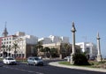 The Constitution Square is one of the main squares of Cadiz. On this square are the famous Earthen Gate and Earth Tower.