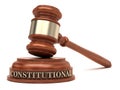 Constitutional law Royalty Free Stock Photo