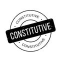 Constitutive rubber stamp