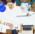 Constraction Design Team Meeting Brainstorming Planning Concept Royalty Free Stock Photo