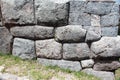 ConstrucciÃÂ³n de piedras incas en Peru