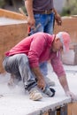 Construcion worker Royalty Free Stock Photo