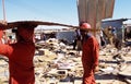 Construciton workers, South Africa