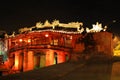 Hoi An Japanese Bridge At Night, Vietnam UNESCO World Heritage