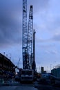 SR 99 tunnel construction site