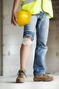Construction accident Royalty Free Stock Photo