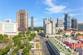 Construction at Bugis Street Shopping District Royalty Free Stock Photo