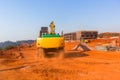 Construction Building Earthworks Machines Royalty Free Stock Photo