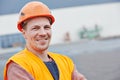 Construction building site foreman Royalty Free Stock Photo