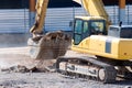 Construction bulldozer Royalty Free Stock Photo