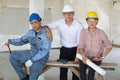 Construction Business Team, Male and Female, Join Become one as