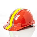 Construction cap isolated on white background Royalty Free Stock Photo