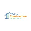 Construction company logo design vector template. building company icon. architecture icon