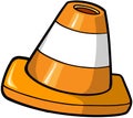 Construction cone Vector Illustration