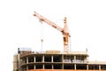 Construction crane Royalty Free Stock Photo