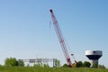 construction crane building sky hightall tower metal