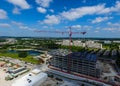 Construction Crane by The Domain in Austin Texas