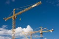 Construction cranes Royalty Free Stock Photo