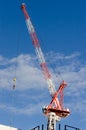 Construction cranes. Royalty Free Stock Photo