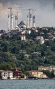 Mosque being restored in Instanbul, Turkey